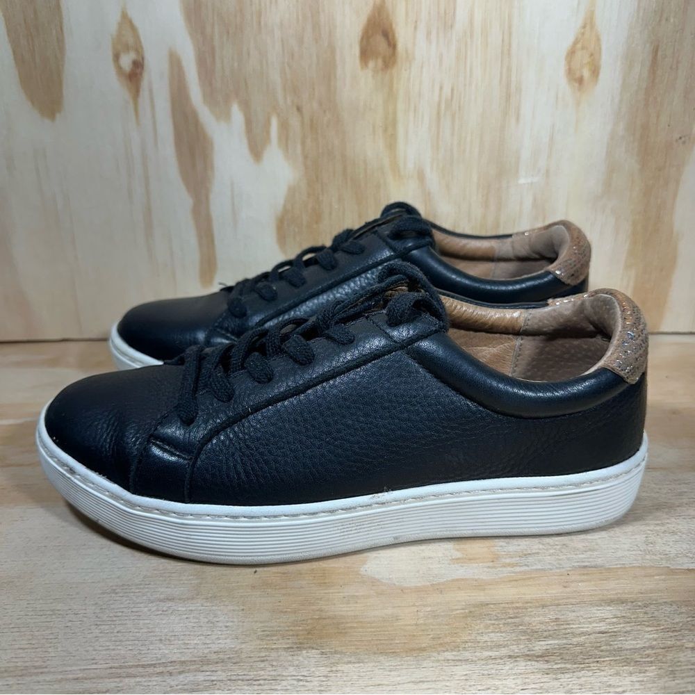 Sofft Black Leather Sneakers Women’s Size 7.5